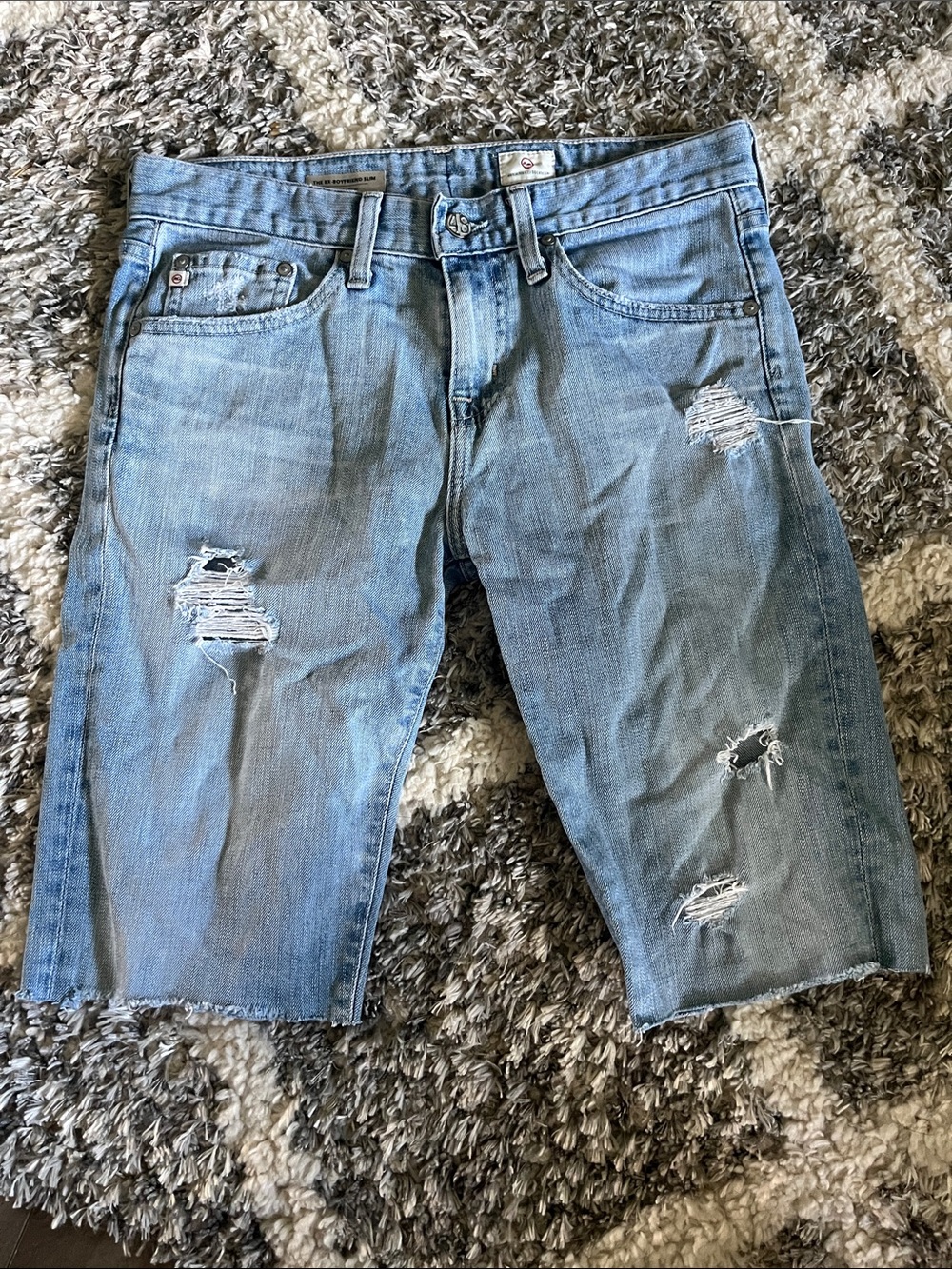 AG Cutoff Jean Shorts